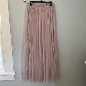 NWT ASOS Anaya Pink Mauve Tulle Skirt